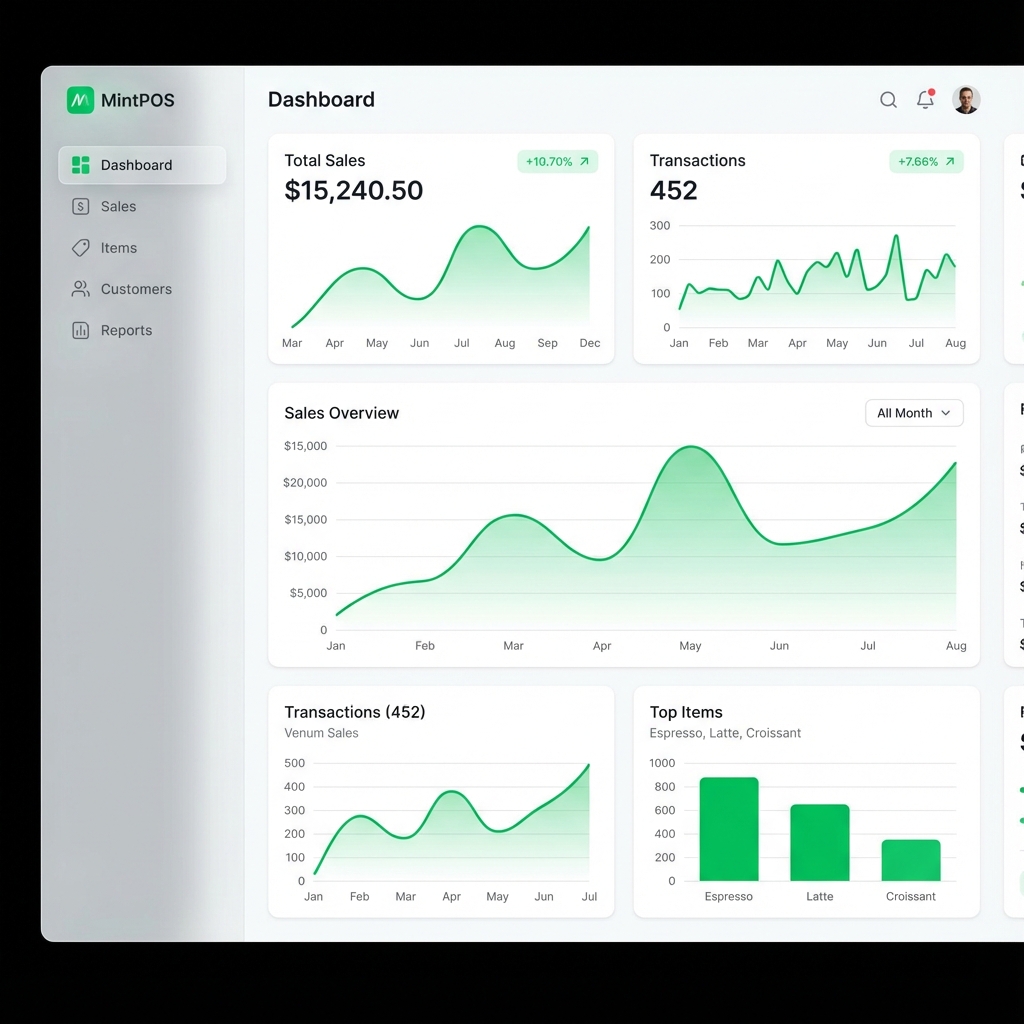 MintPOS Dashboard
